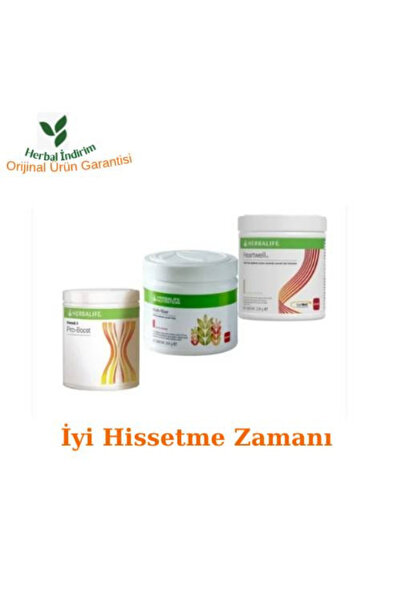 Herbalife Önemli 3'lü (Multifiber+Heartwell+Proboost) (Tüm Ürünler %100 Oriji...