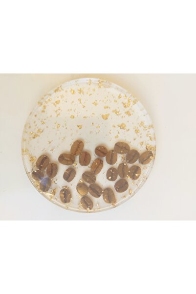 karelim home 2-Piece Coaster Set, Epoxy, Stylish Presentation, Coffee Detail ...