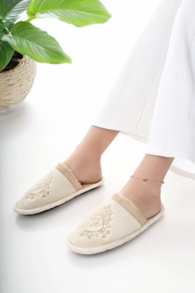 Modafırsat Γυναικείες παντόφλες εσωτερικού χώρου, βελούδινες που πλένονται, με επένδυση από μαλλί, παντόφλες από γούνα, πακέτο προσφοράς για επισκέπτες, παντόφλες νύφης