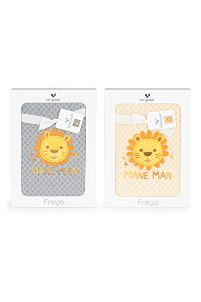 Cangaroo Set 2 bucati Păturică Bebe Cocolino 110x80 cm – Moale și Pufoasă, pentru Pătuț și