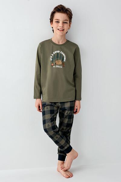 Arnetta Father and Son Plaid Pajama Set Combination, Men's and Children's Pajamas Sold Separately