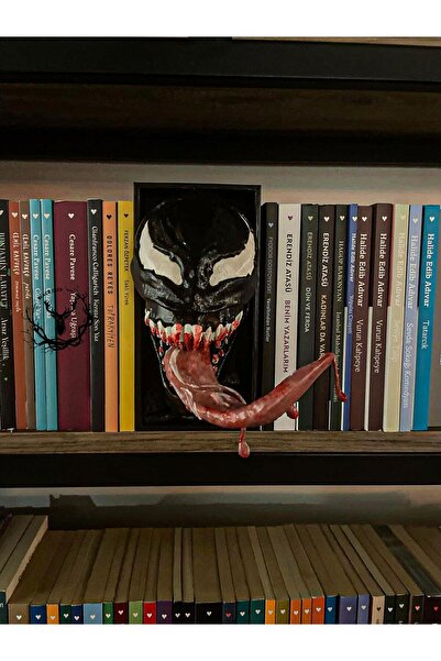 hayatvesanat Φιγούρα Βένομ / Βιβλιοθήκη / Θήκη Βιβλίων