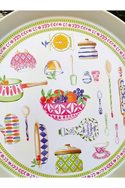 Madame Coco Cuisines Round Tray