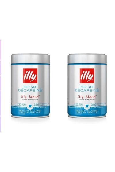 illy Kafeinsiz Toz Kahve DECAFFEINATO 250 GR X 2 KUTU