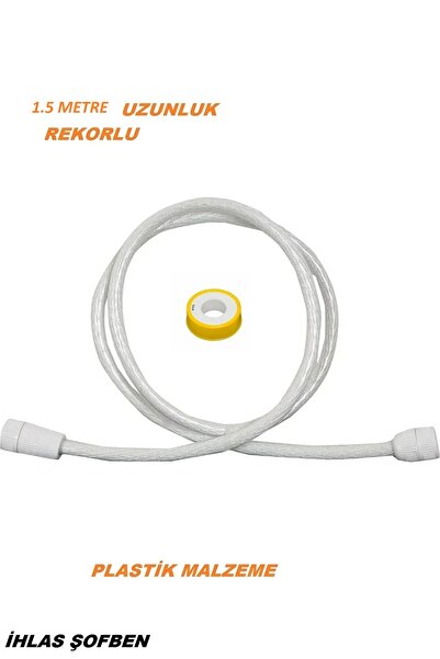 GERMANY ŞOFBEN HORTUMU REKORLU İHLAS ELEKTİRİKLİ ŞOHBEN 1.5 METRE KALİTELİ TEFLON HEDİYELİ