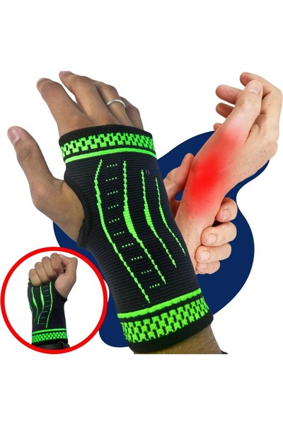 Genel Markalar Sporcu Bilekliği Tendon Koruyucu Bandaj Sporcu Avuç İçi Bilek ...