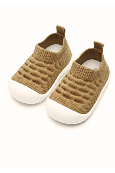 ALTA GRACIA أحذية أطفال محبوكة من بيبي فيرست ستيب، قابلة للتنفس، ذات نعل غير ...