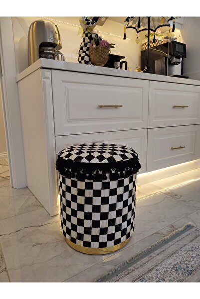 Nevena handmade Dama model puf koltuk