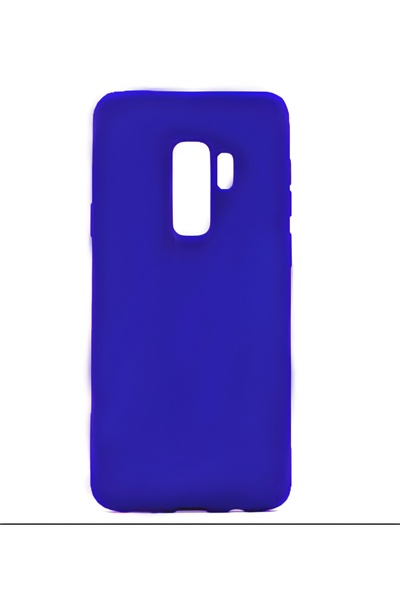 ZM STORE Samsung Galaxy S9 Plus Uyumlu Kılıf Premier Saks Mavi Silikon Kapak