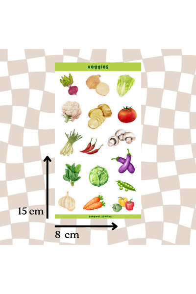 Songwol Studios Autocolant cu tematică vegetală, autocolant, Bullet Journal, ...