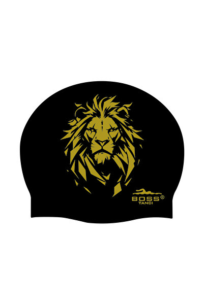 bostancı Aslan Baskılı Silikon Bone Yüzücü Havuz Ve Deniz Bonesi