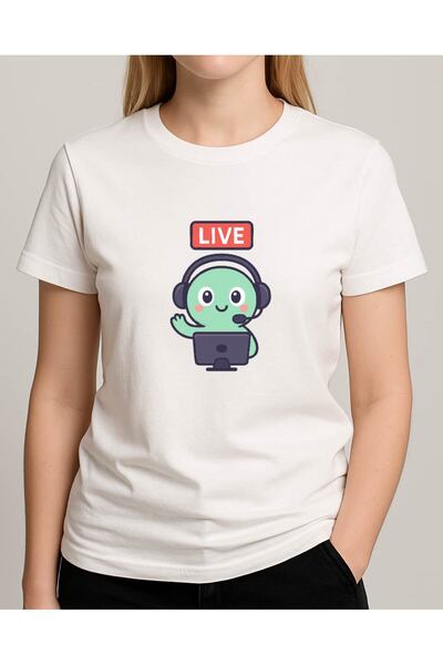 TREND YANKI تي شيرت للجنسين (الإبداع الأخضر الحي)