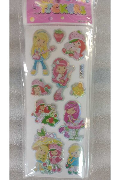 BADE TOYS STICKERS FROZEN KARAKTERLERİ Temalı Kabartma Stıcker 8 Kartela