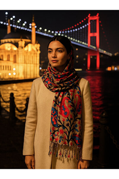 fiore fashion Modal Colored Shawl