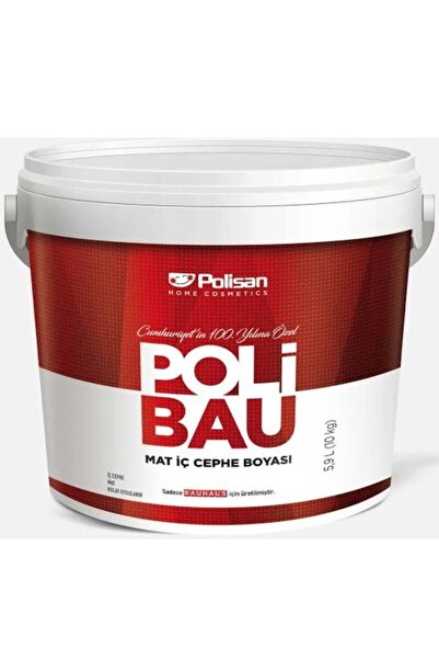 Polisan Plastik Duvar Boyası Yalın Beyazı