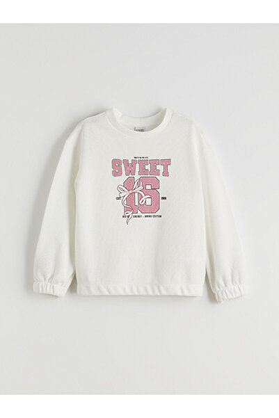 LC Waikiki Timeless Store: Timeless Recommendations |   Crew Neck Girls' Sweatshirt