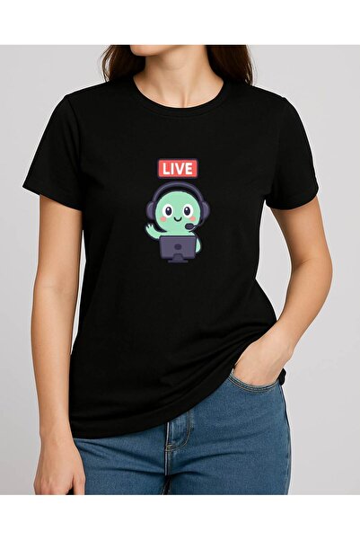 TREND YANKI تي شيرت للجنسين (الإبداع الأخضر الحي)