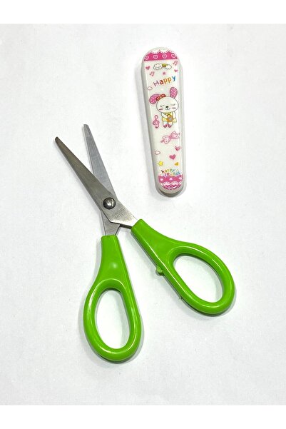karantuhafiye Children's Scissors / Children's Scissors with Case / Multi-Purpose Scissors / 14 cm