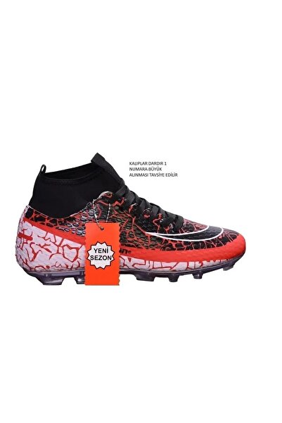 YUSUFSHOES 45-46-47 NUMARALARDA BOĞAZLI ERKEK HALI SAHA FUTBOL AYAKKABISI KRAMPON