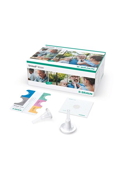 B-Braun BBraun Urimed Vision Standard Urinary Condom – silicone, self-adhesive, size 29mm, 1 piece