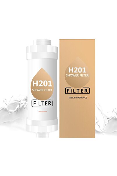 H2O Vitamin C Shower Filter/Water Purifier with Aroma Beads, Removes Chlorine & Fluoride, For Skin & Hair (Milk Softness)