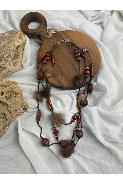 SEDEF TAKI Taşlı tasarım harfli Charm kolye