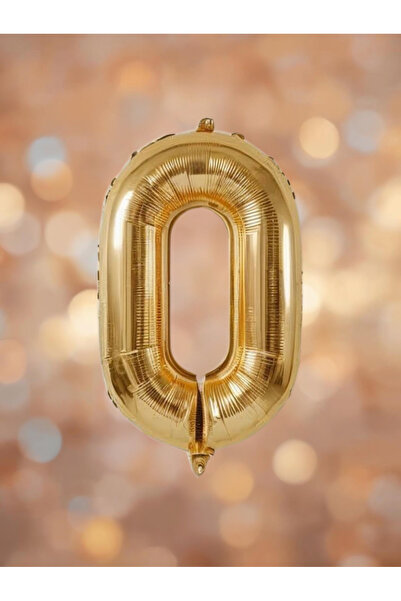 Umamiçe بالون رقم ذهبي - بالون فويل مقاس 40 بوصة (100 سم)