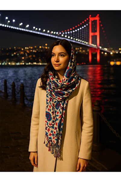 fiore fashion Modal Colored Shawl