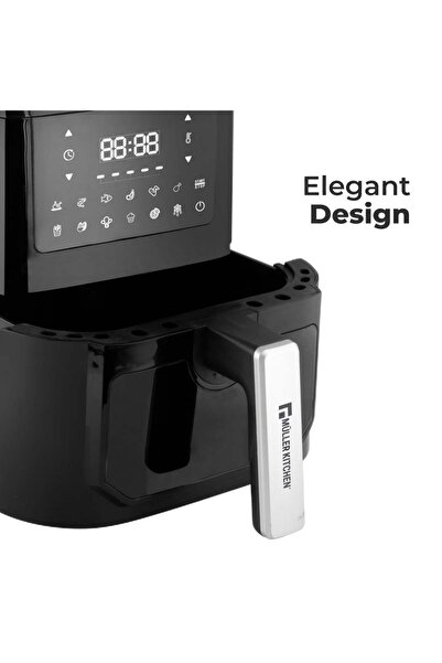 Muller Kitchen Air Fryer, 7.1L Capacity, 1700W, 12 Pre-set Cooking Programs, Touchscreen Control - MK-6069