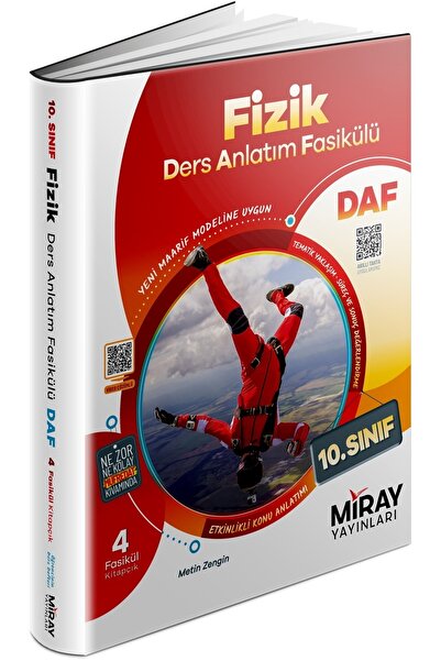 Miray Yayınları Miray 10. Sınıf Fizik Daf Ders Anlatım Fasikülleri 2025