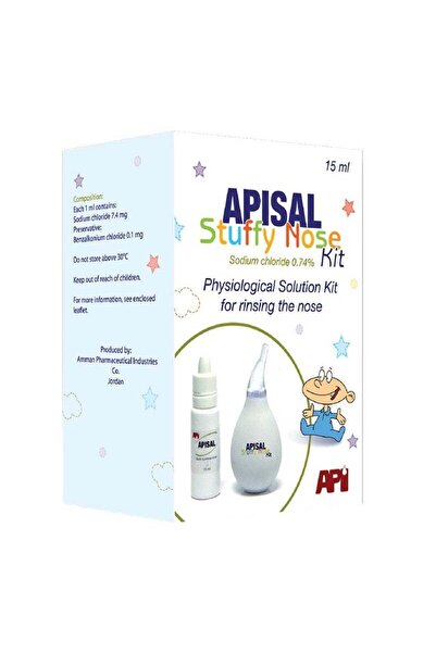 API APISAL STUFFY NOSE DROPS 15 ML