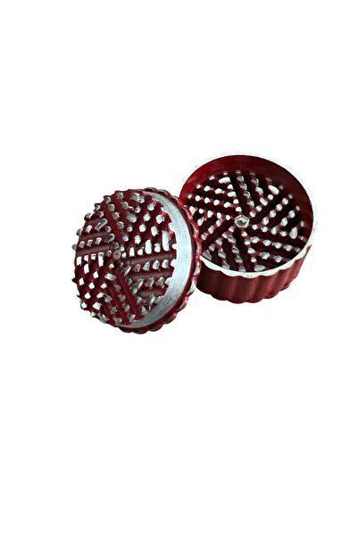 RAW (Karışık Stok) Yeni Model 1 Adet 40mm Keskin Bıçak 3 Katlı Metal Tütün Öğütücü Grinder
