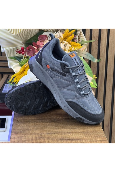 PRAYDER Men's Outdoor Waterproof, Thermo Non-Slip Sole Sports Shoes - Smoked