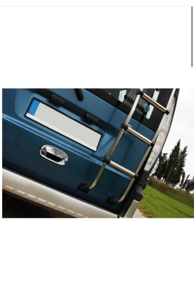 MİKOLİNE OTOMOTİV Fiat Doblo Krom Bagaj Açma Nikelajı 2000-2010 Uyumlu