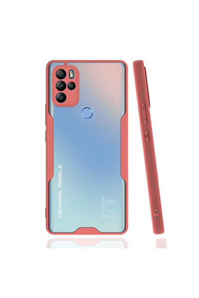 Khayra غطاء حماية جنرال موبايل 21 برو KHYR Parfe - وردي