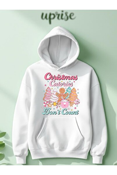 Vordevia Πρωτοχρονιάτικο Χριστουγεννιάτικο με τύπωμα Φούτερ από βαμβάκι 3 νήμ...