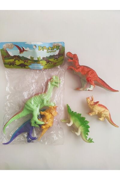 duyusaloyunatolyesi مجموعة أشكال حيوانات ديناصور كبيرة الحجم