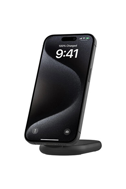 Belkin قاعدة شحن لاسلكية من بيلكن مع شحن مغناطيسي Qi2 ١٥ واط