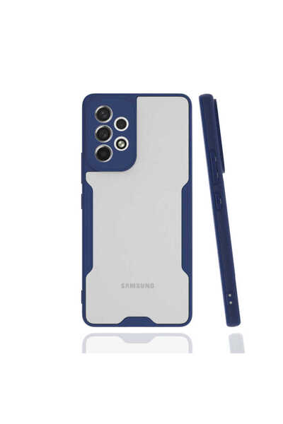 Khayra غطاء حماية لهاتف جالاكسي A33 5G من نوع ASMA Parfe - أزرق داكن