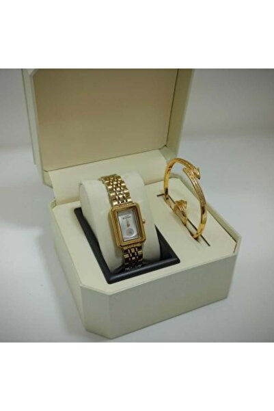 marblino Women's Set Zircon Bracelet, Ring, and Luxury Watch from Marbleeno