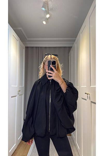 Venties Oversize Yarasa Kol Ceket