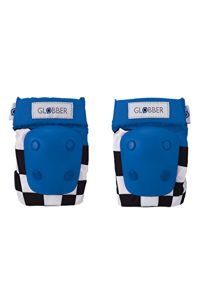 Globber وسادات أمان للأطفال الصغار - معدات حماية للأطفال - سباق أزرق داكن