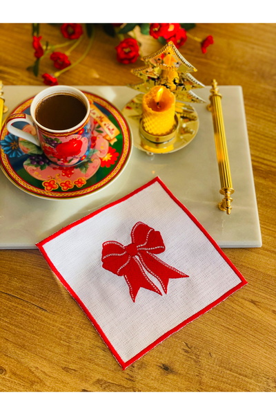 HOME OF BLOSSOM 2-Piece Presentation Napkin