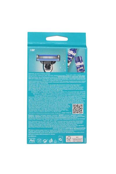 levent Mach 3 Shaver + 2 Spare Blades