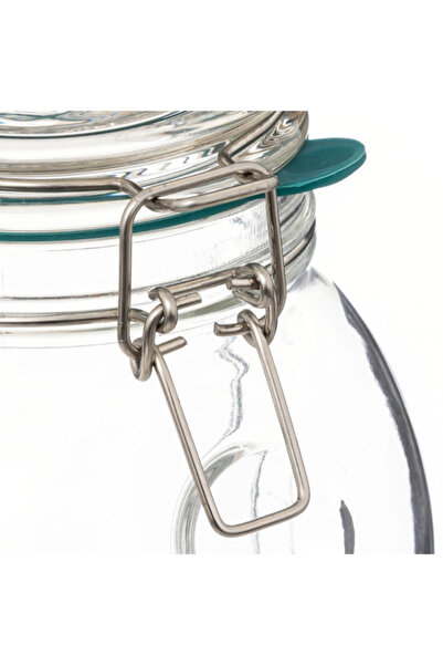 Five Simply Smart Jarro Glass Jar with Clip Closure 2 Liter