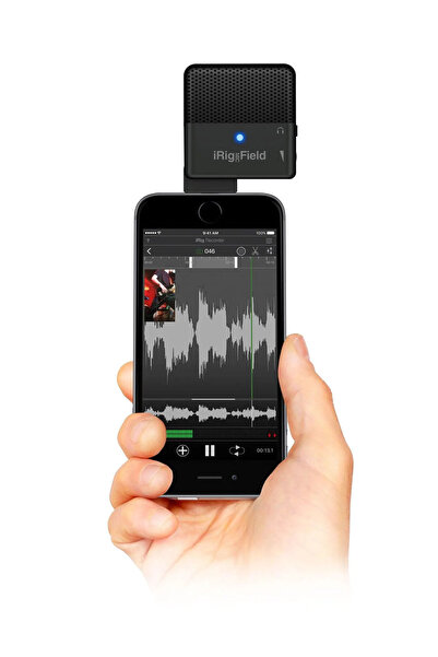 IK Multimedia iRig - Digital Stereo Microphone for Field Recording with iOS Devices, Lightning, Unid