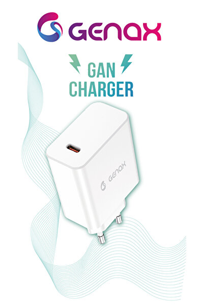GENAX iPhone 16 Pro / 16 Pro Max / 17 Pro / 17 Pro Max uyumlu 55W PD Hızlı Şarj Adaptörü