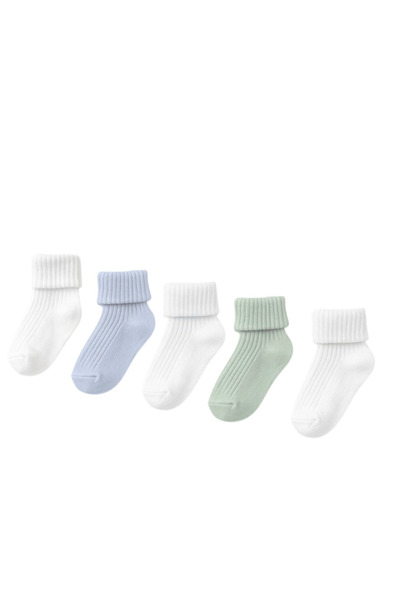 Katia&Bony Baby 5 Pack Mixed Pack Socket Socks Multicolored