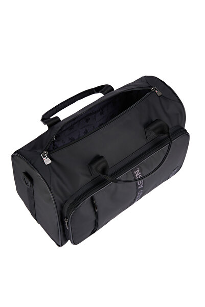 U.S. Polo Assn. US Polo Assn 25049 Seyahat Valizi Spor Hastane Çantası El Ve Omuz Doğum Çantası El Valizi SİYAH