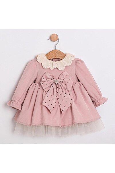 Cumino Kız Bebek Rosella Elbise CMN-3753